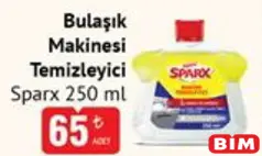 ASPEROX SPARX BULAŞIK MAKİNESİ TEMİZLEYİCİ 250 ML fiyat ve kampanya bilgisi